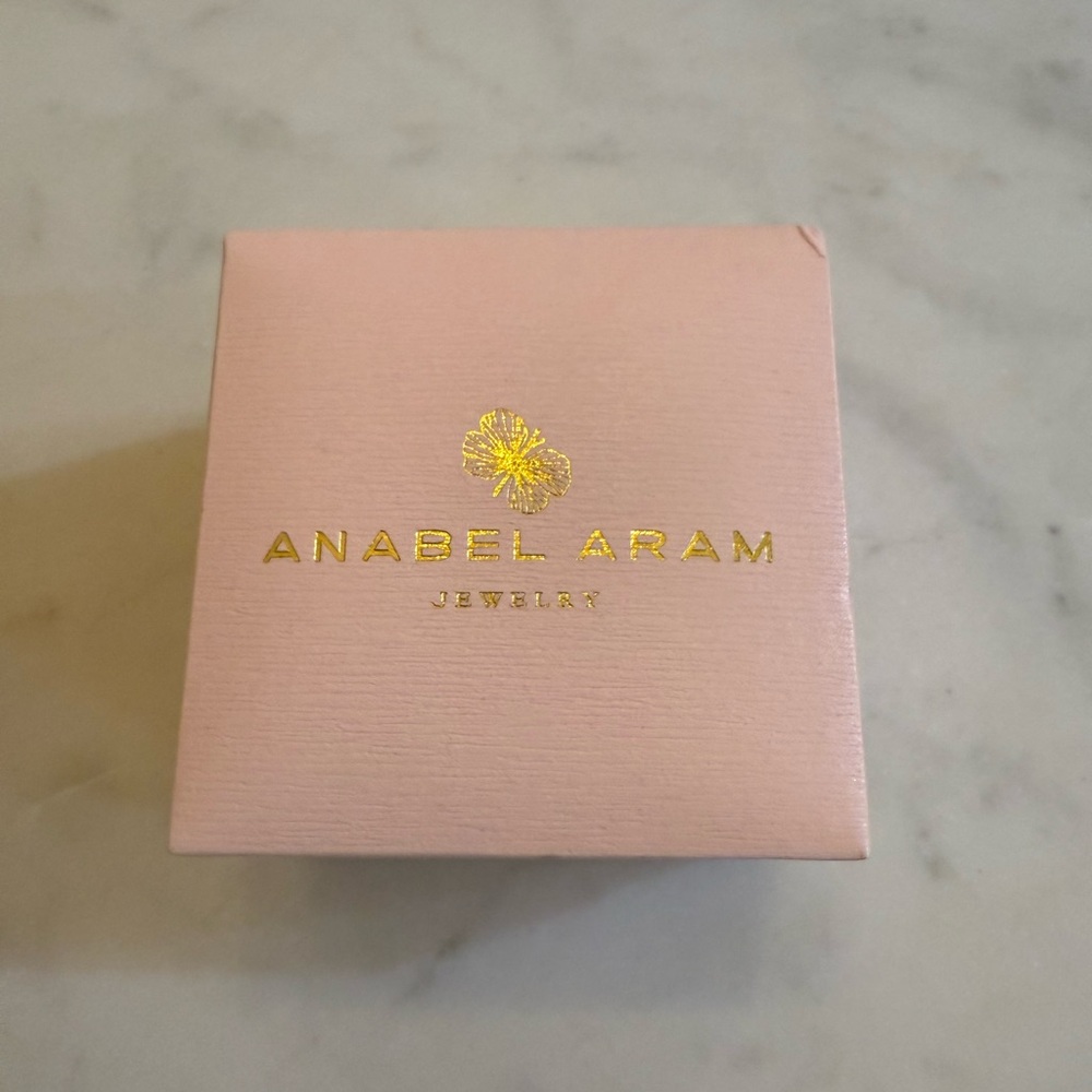 Annabel Aram Rose Quartz Butterfly Earrings in 18K Gold Plated - Picture 4 of 11